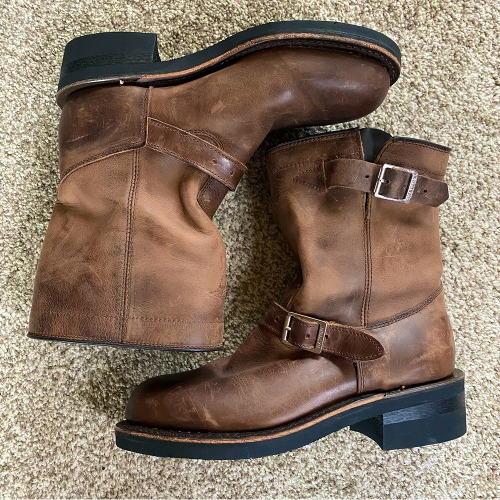 Dayton Low Rider Rebel Leather Boots, Women’s Size 8